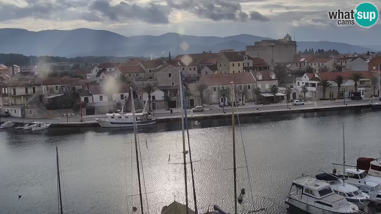 Webcam Hvar Vrboska marina | Dalmazia