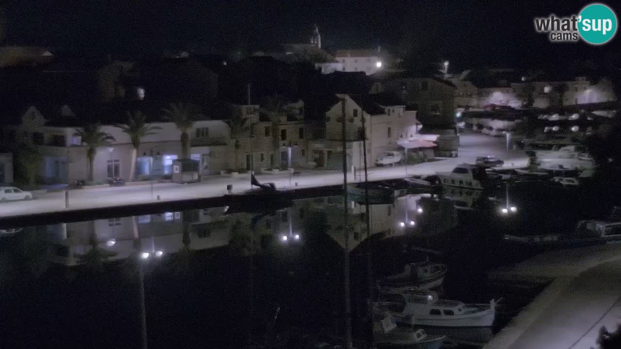 Webcam Vrboska marina | Hvar Insel | Dalmatien