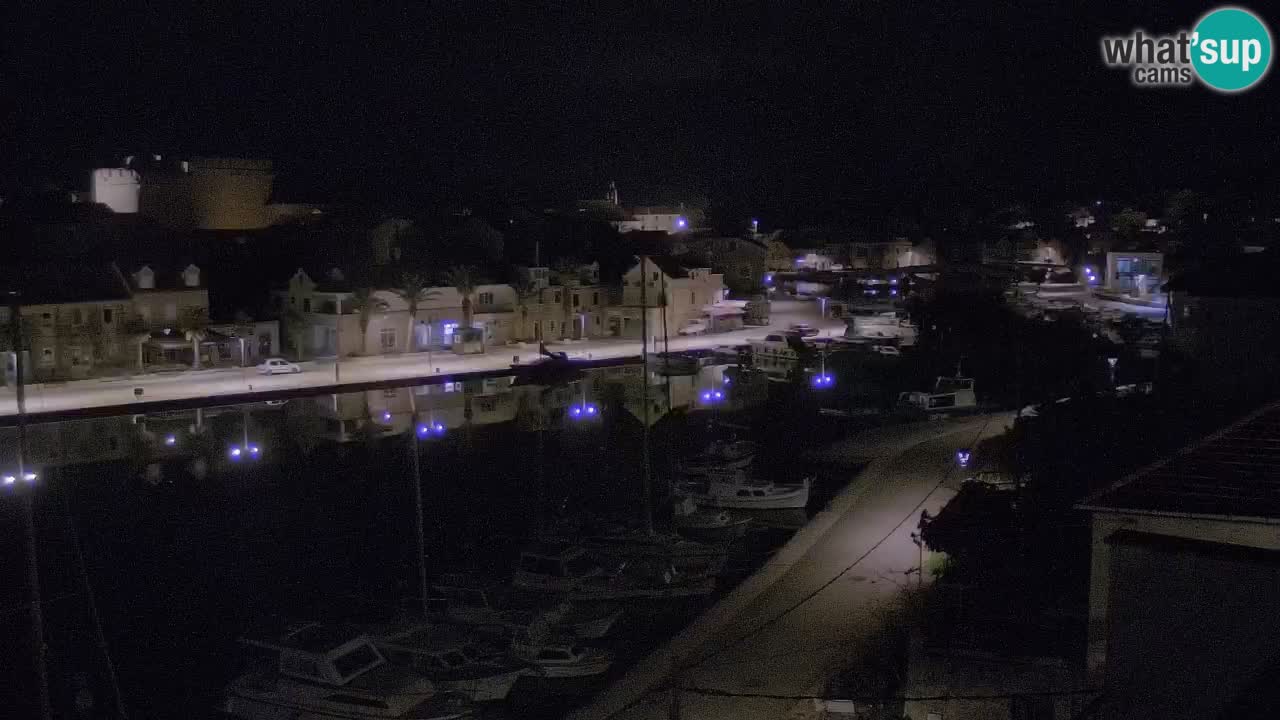 Livecam Hvar Vrboska marina | Île de Hvar | Dalmatia