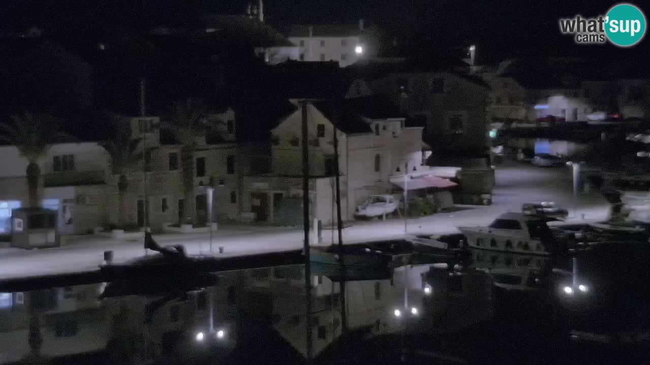 Webcam Hvar Vrboska marina | Dalmazia