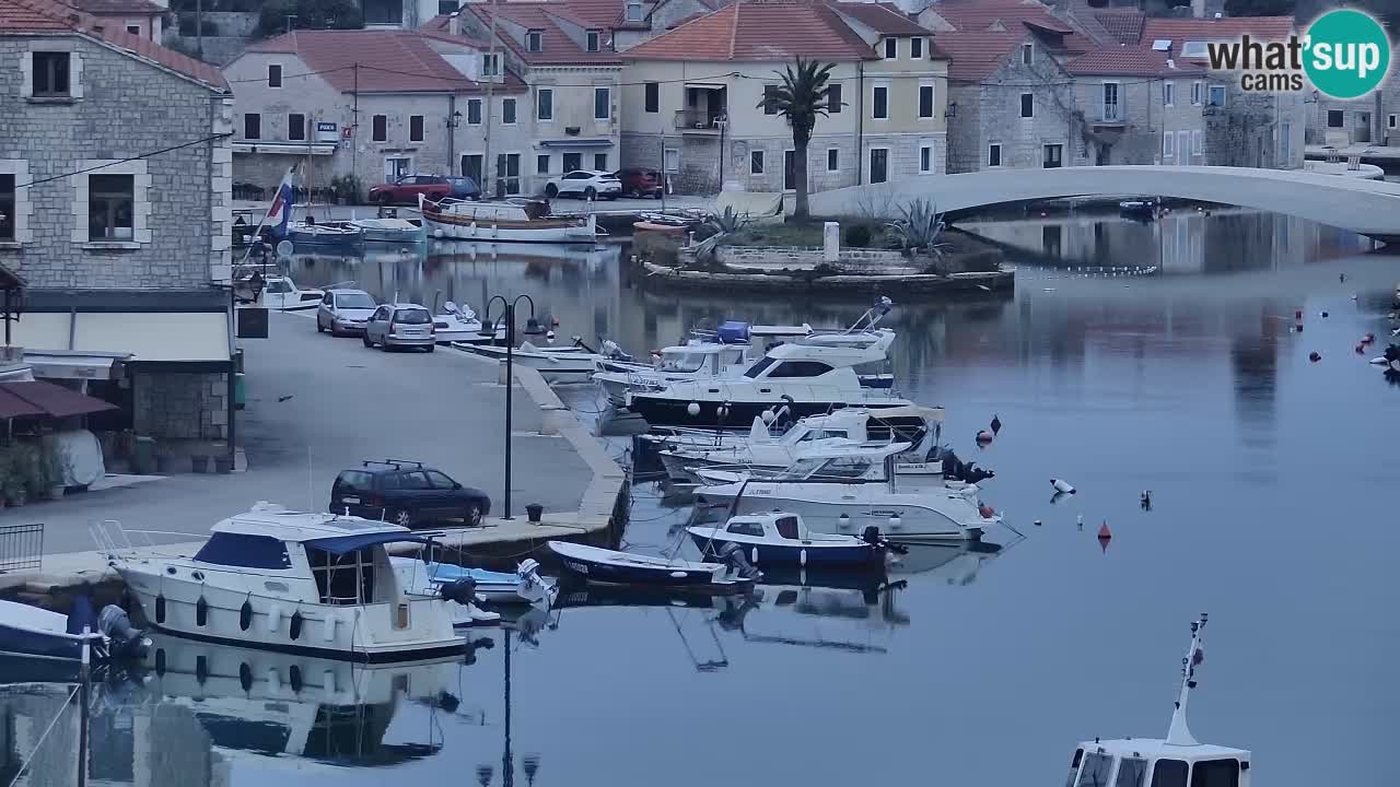 Webcam Hvar Vrboska marina | Dalmazia