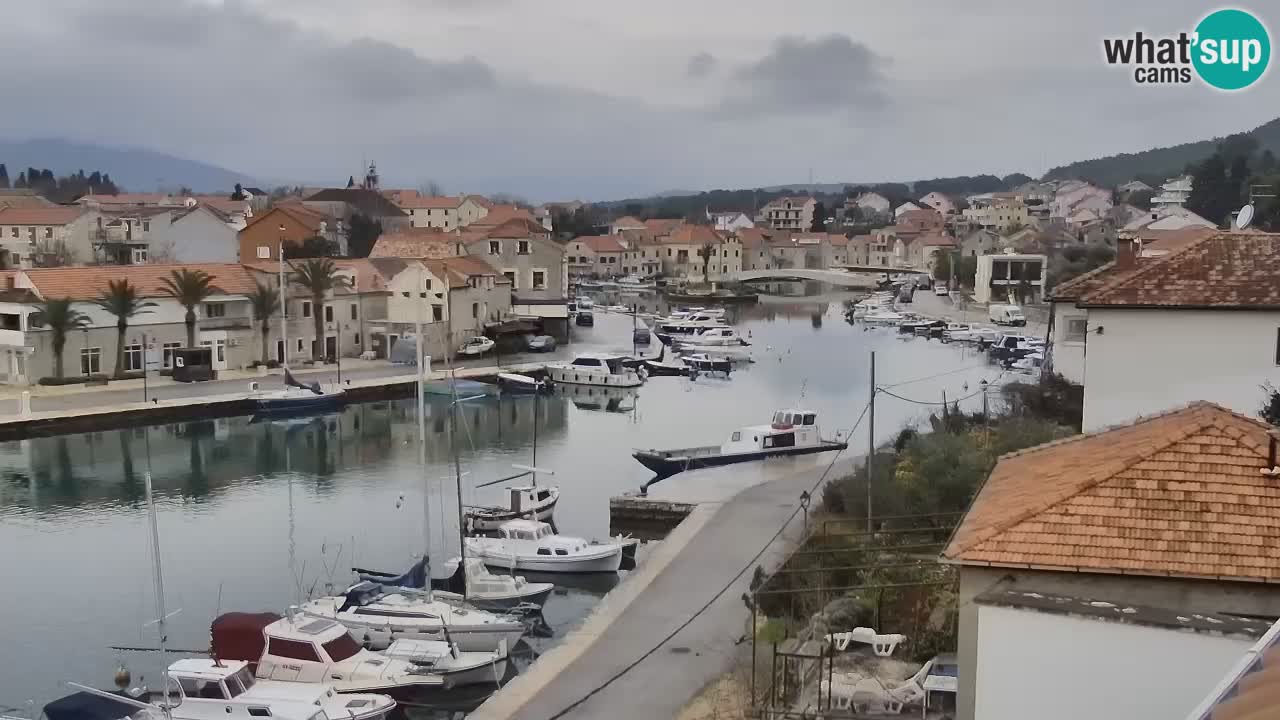 Livecam Hvar Vrboska marina | Île de Hvar | Dalmatia