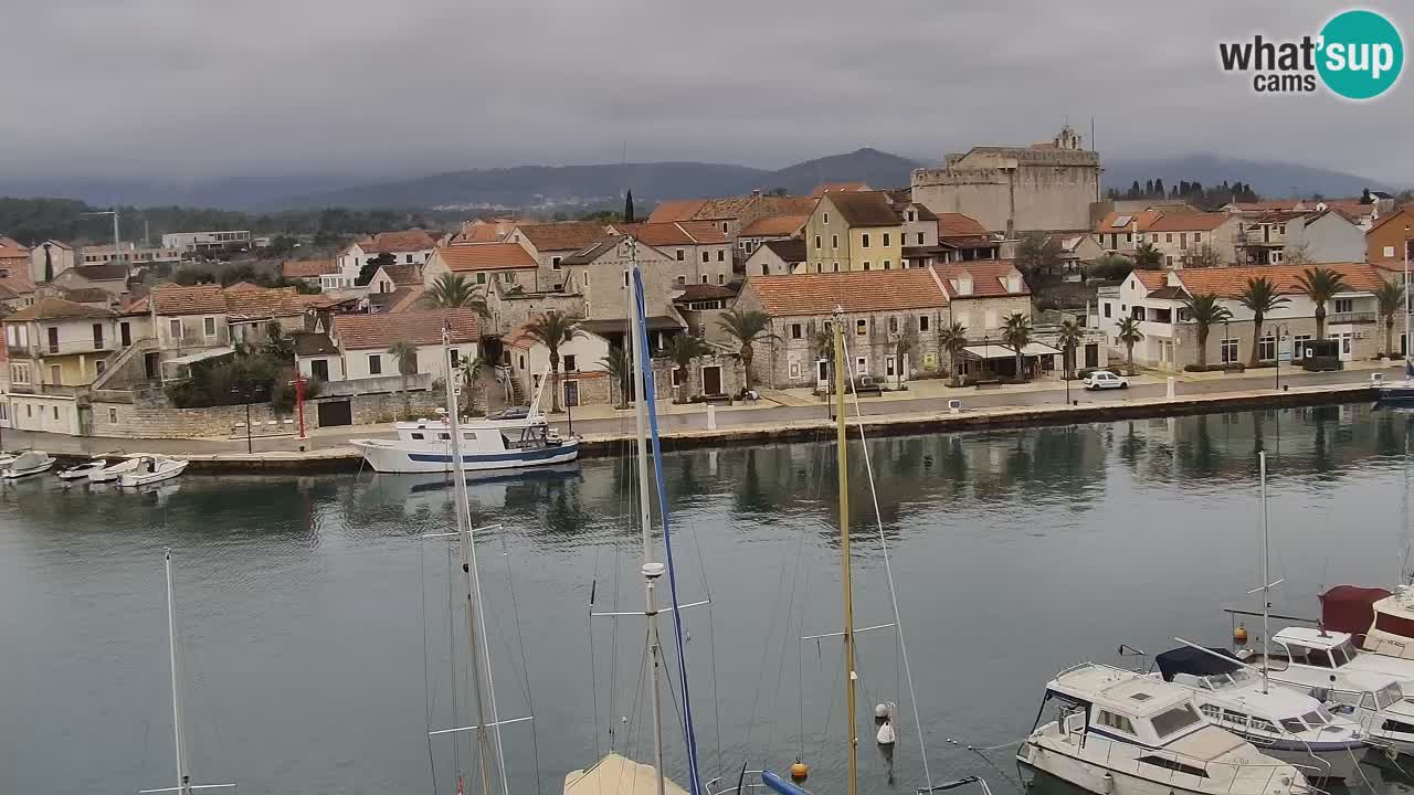 Livecam Hvar Vrboska marina | Île de Hvar | Dalmatia