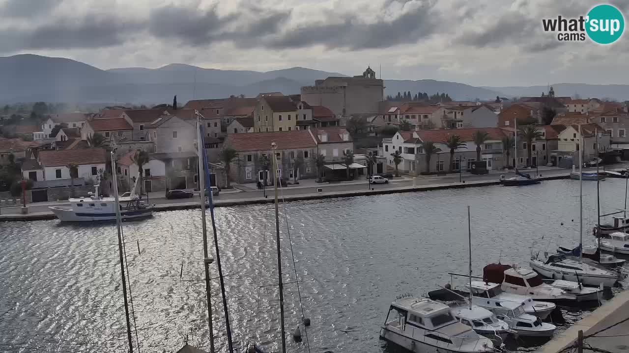 Webcam Vrboska marina | Hvar Insel | Dalmatien