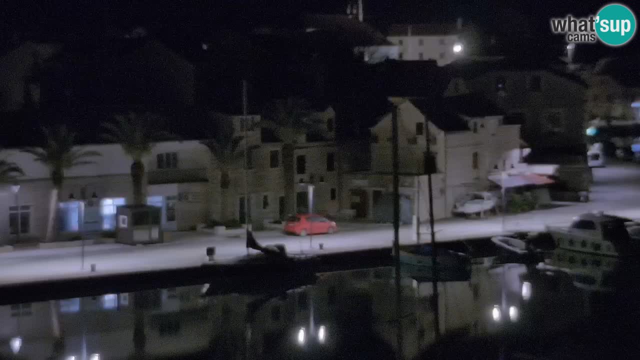 Webcam Hvar Vrboska marina | Dalmazia