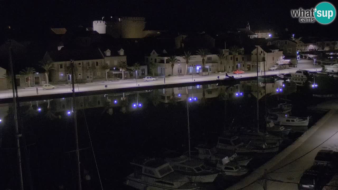 Webcam Hvar Vrboska marina | Dalmazia