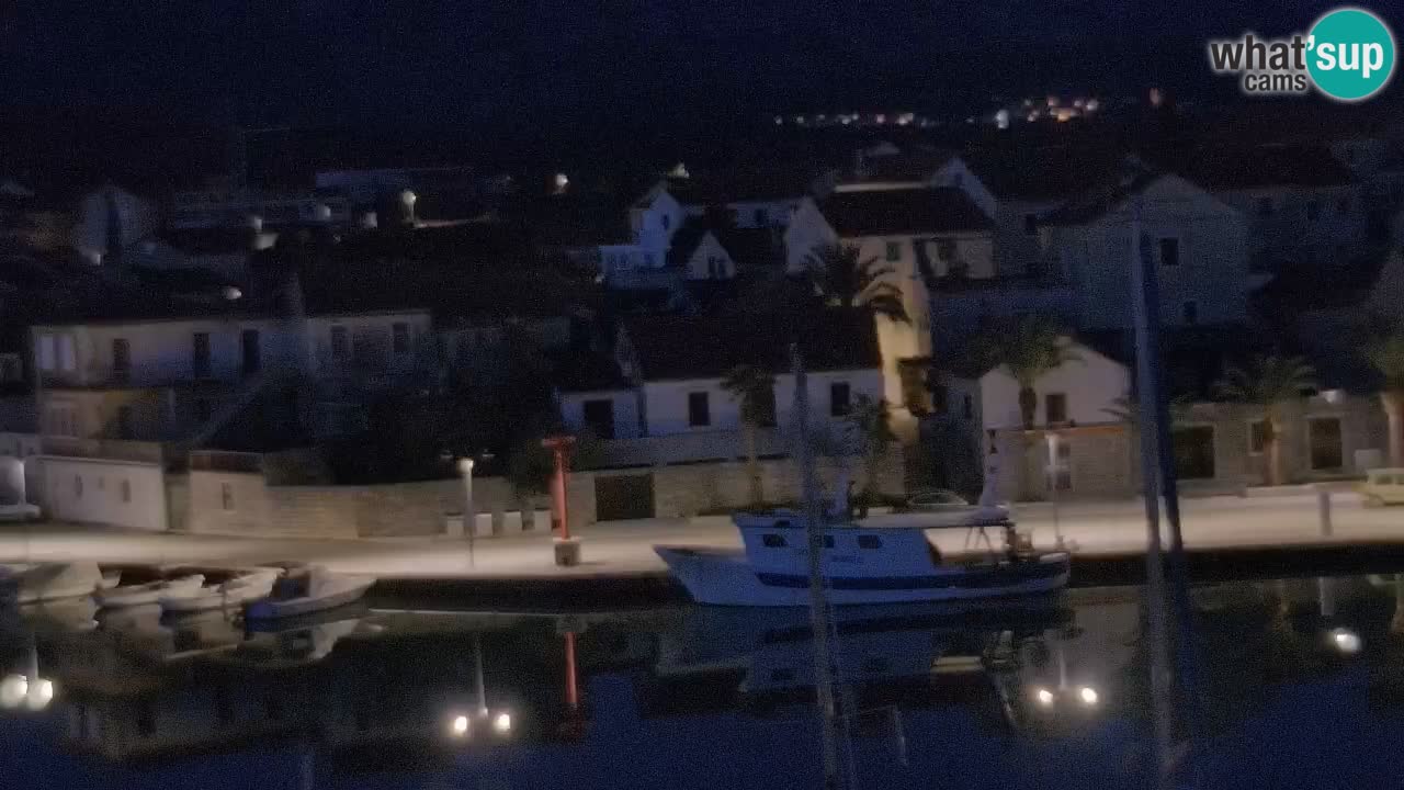 Livecam Hvar Vrboska marina | Île de Hvar | Dalmatia