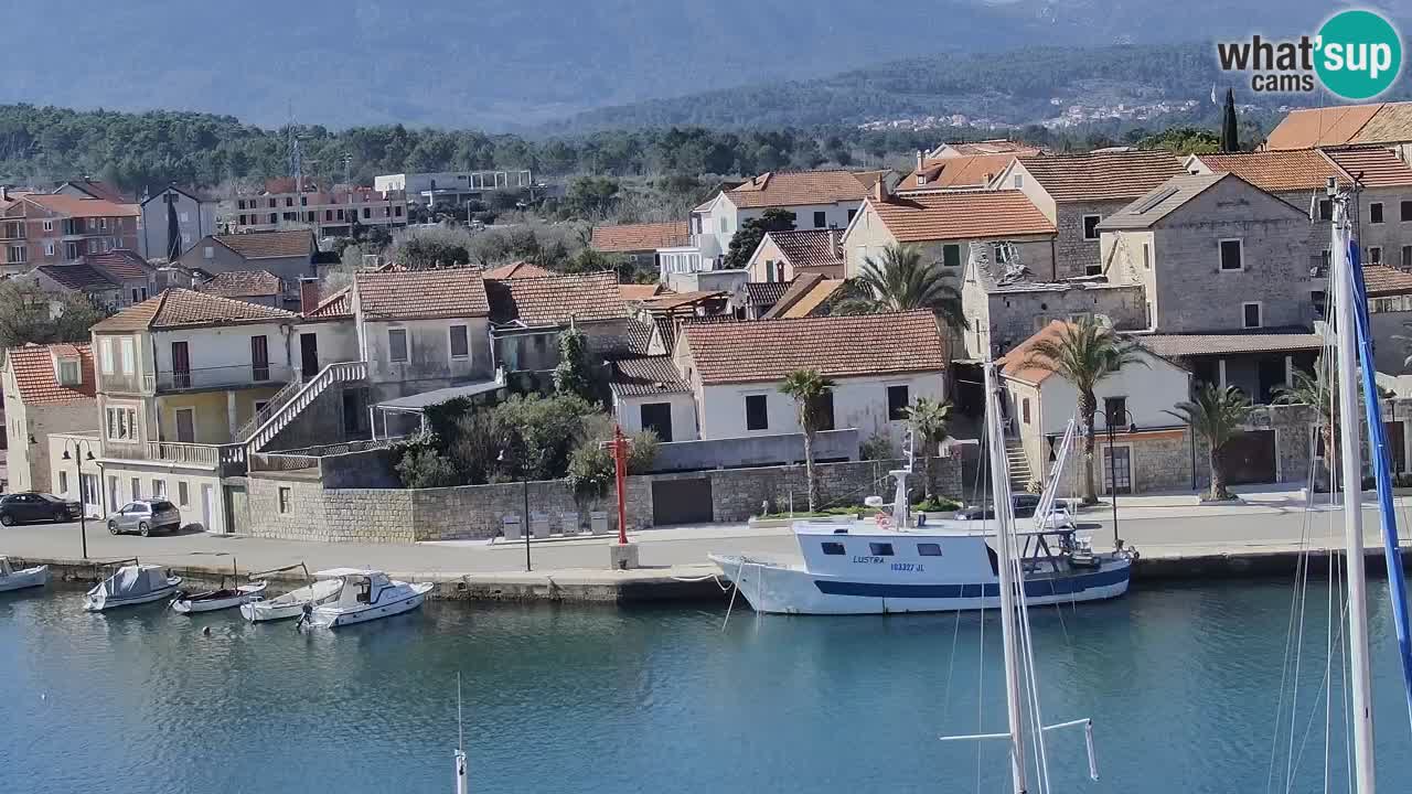 Web kamera Hvar Vrboska marina | otok Hvar | Dalmacija