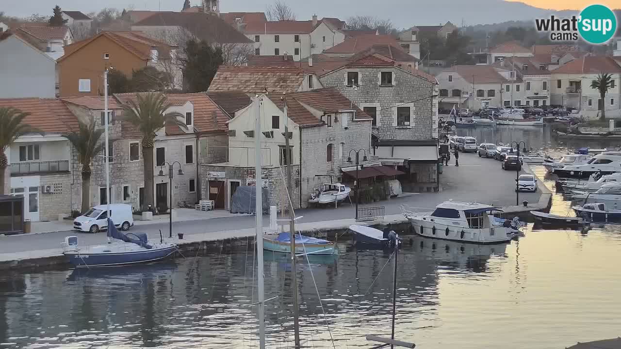 Livecam Hvar Vrboska marina | Île de Hvar | Dalmatia