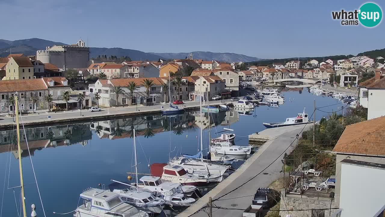 Webcam Hvar Vrboska marina | Dalmazia