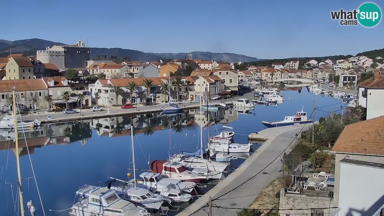 Livecam Hvar Vrboska marina | Île de Hvar | Dalmatia