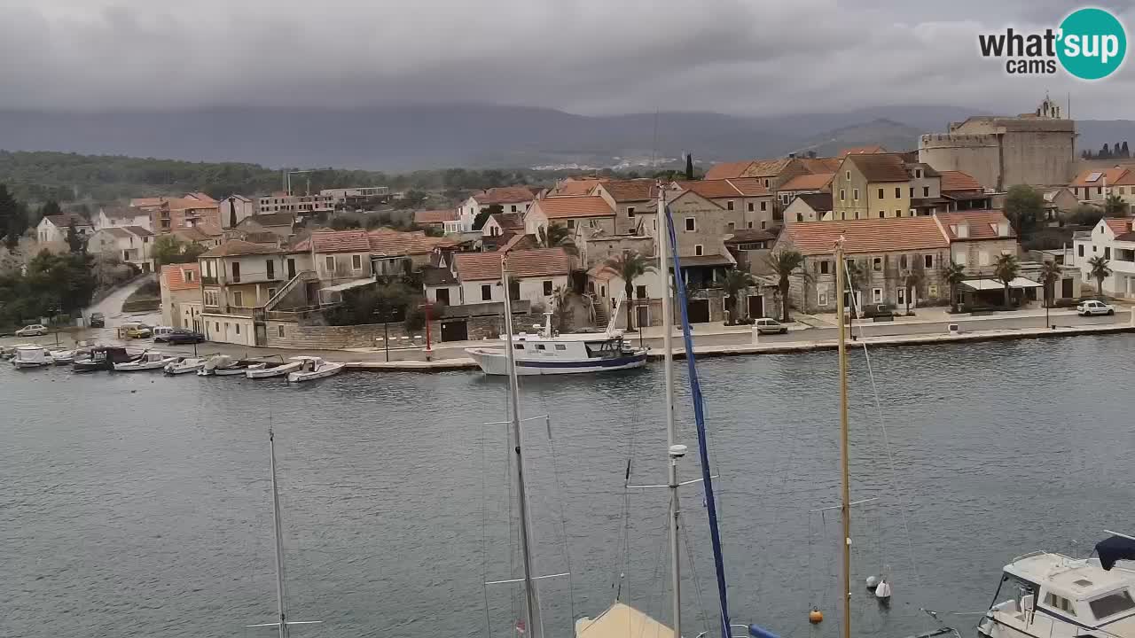 Webcam Vrboska marina | Hvar Insel | Dalmatien