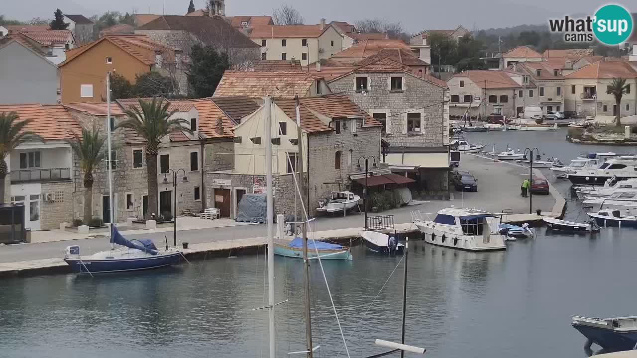 Webcam Vrboska marina | Hvar Insel | Dalmatien