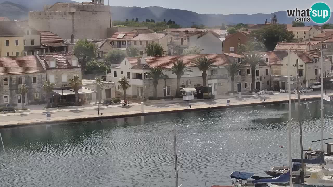 Livecam Vrboska marina | Hvar island | Dalmatia