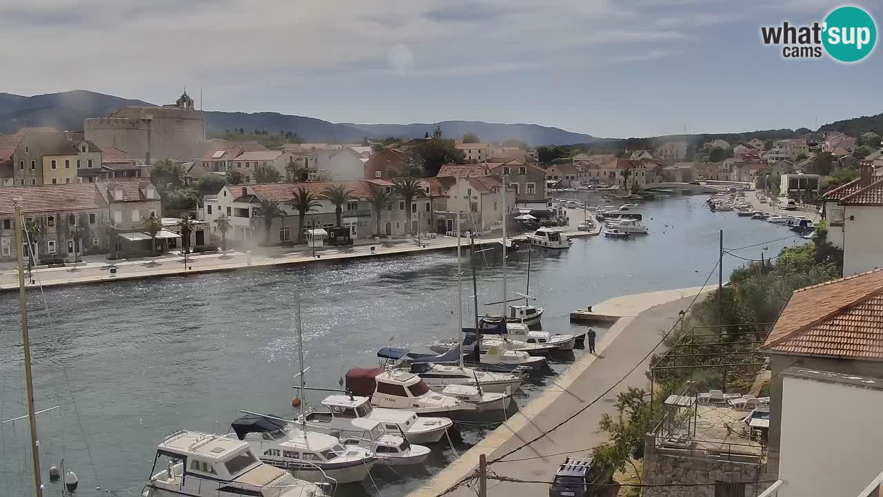 Livecam Hvar Vrboska marina | Île de Hvar | Dalmatia