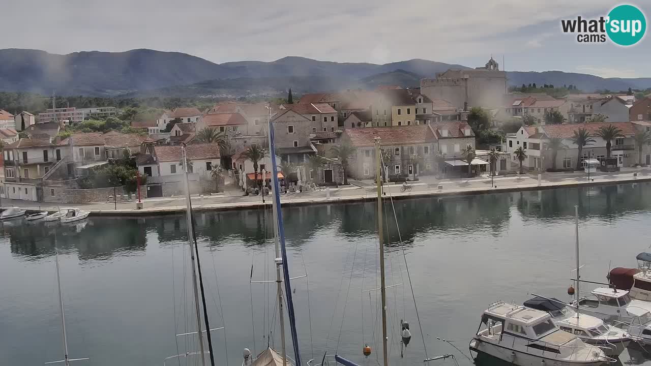 Livecam Vrboska marina | Hvar island | Dalmatia