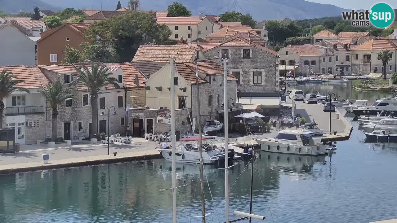 Webcam Vrboska marina | Hvar Insel | Dalmatien