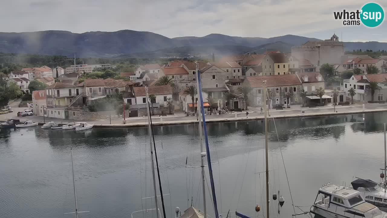 Livecam Hvar Vrboska marina | Île de Hvar | Dalmatia
