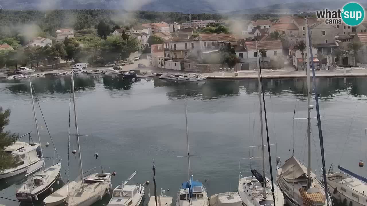 Livecam Vrboska marina | Hvar island | Dalmatia