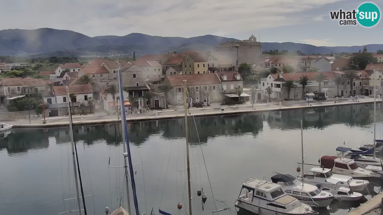 Webcam Vrboska marina | Hvar Insel | Dalmatien