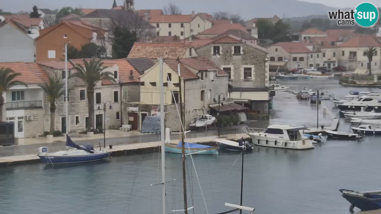 Webcam Hvar Vrboska marina | Dalmazia