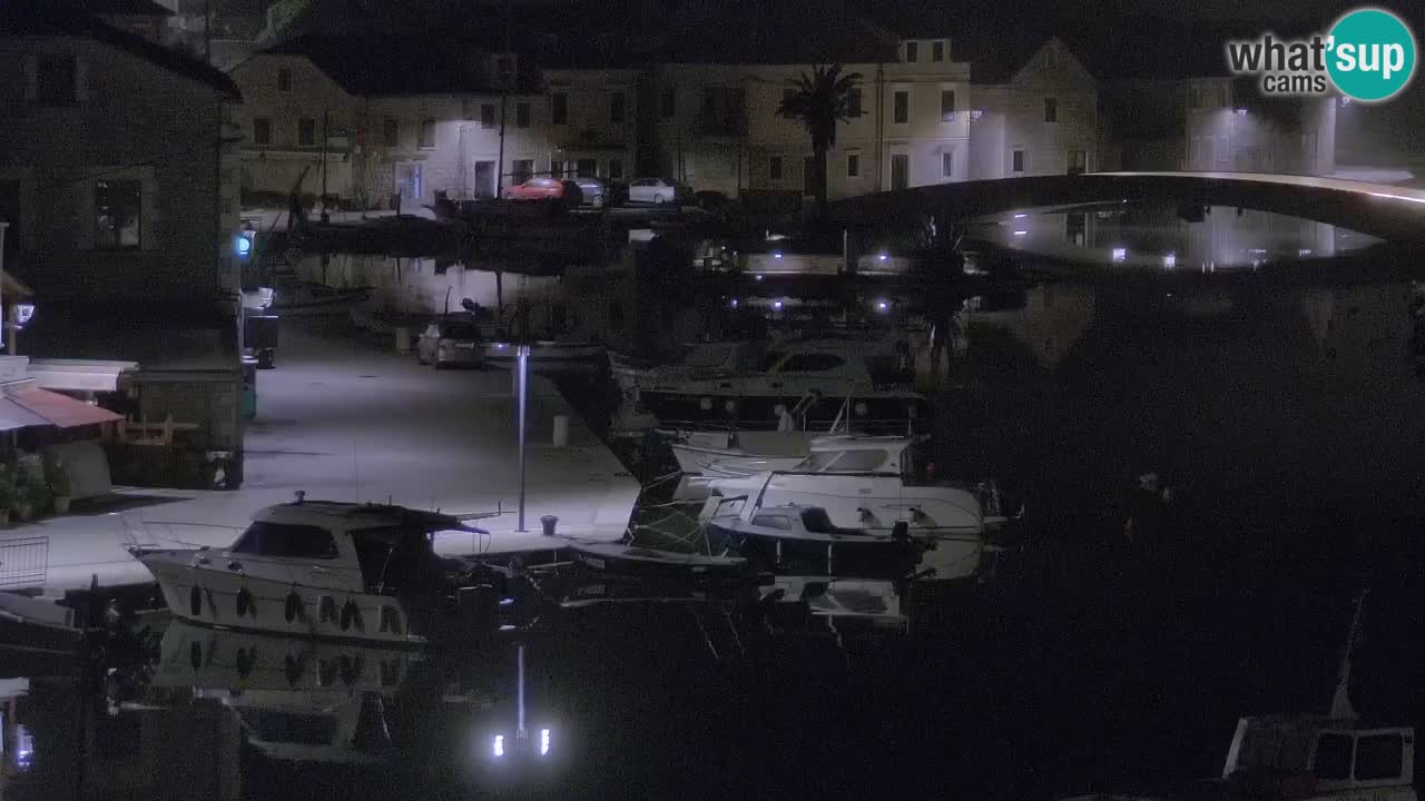 Webcam Hvar Vrboska marina | Dalmazia