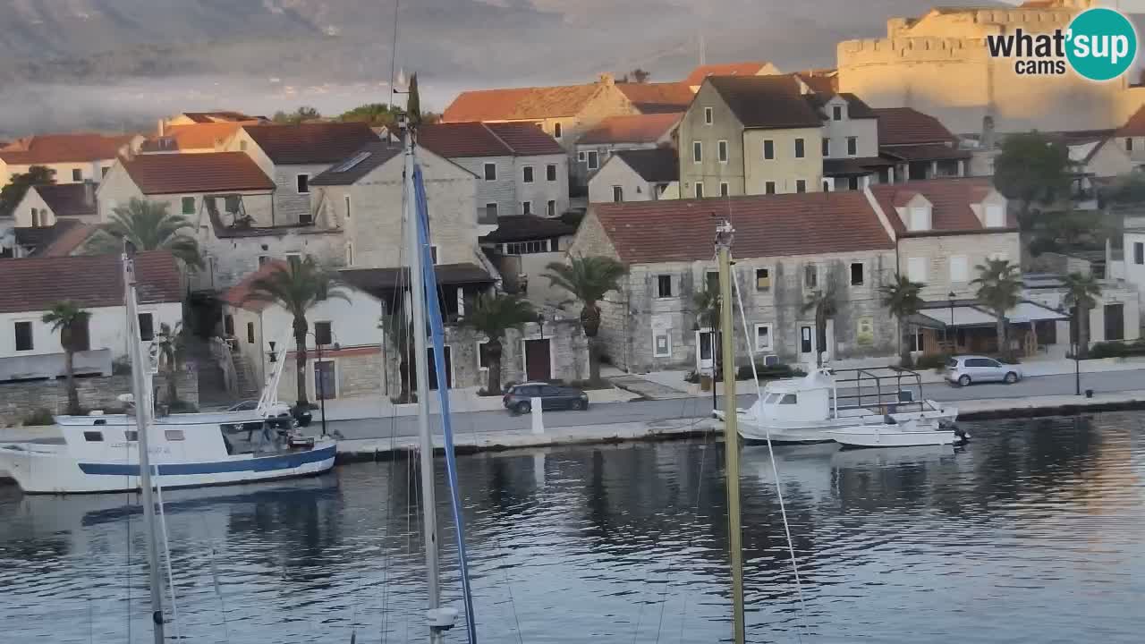 Livecam Hvar Vrboska marina | Île de Hvar | Dalmatia