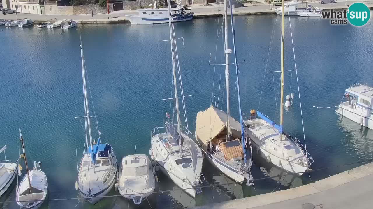 Livecam Hvar Vrboska marina | Île de Hvar | Dalmatia