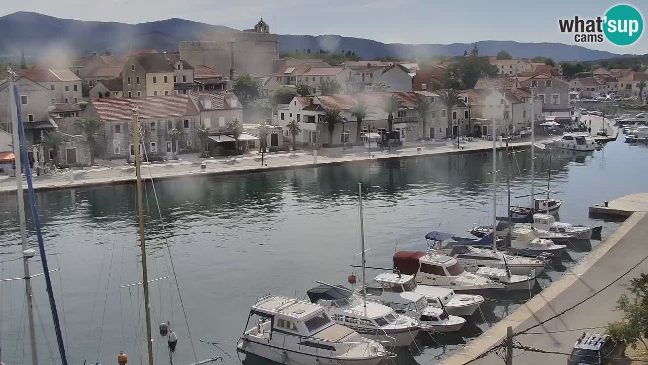 Livecam Hvar Vrboska marina | Île de Hvar | Dalmatia
