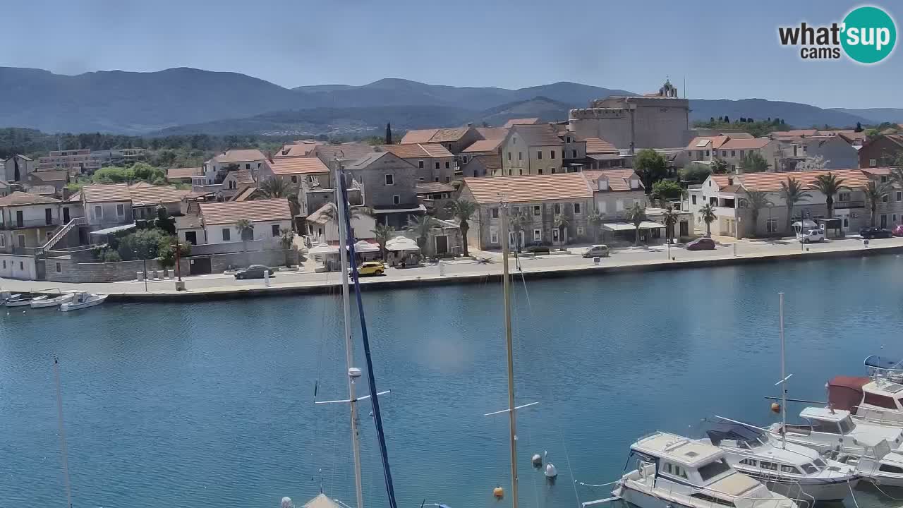 Web kamera Hvar Vrboska marina | otok Hvar | Dalmacija