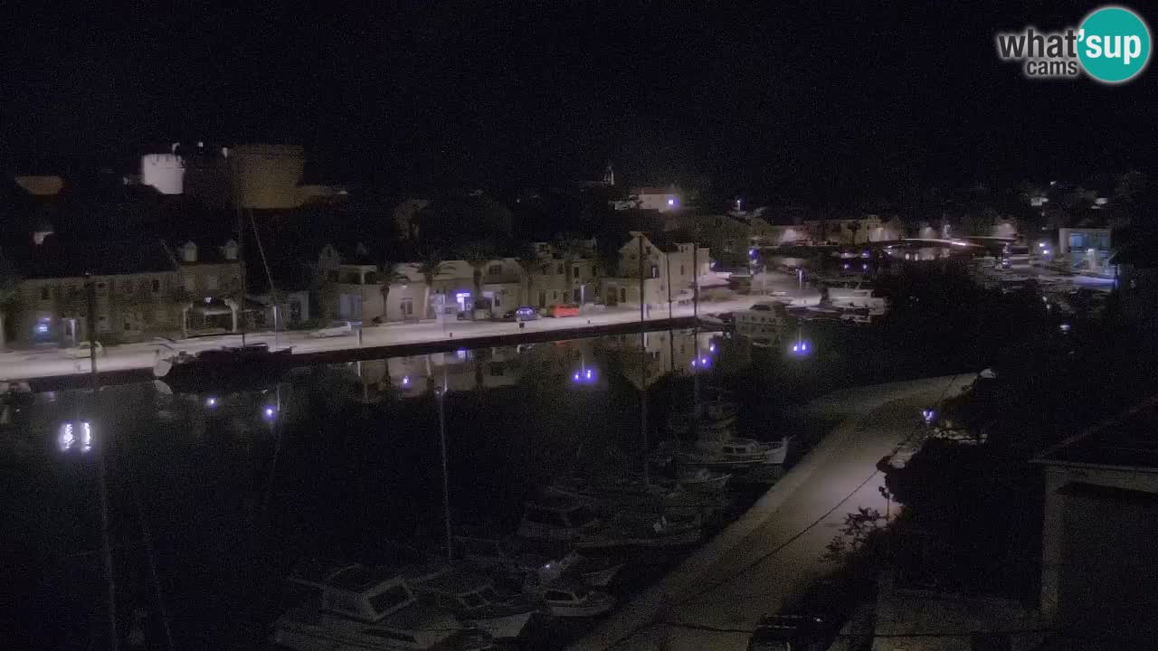 Webcam Vrboska marina | Hvar Insel | Dalmatien