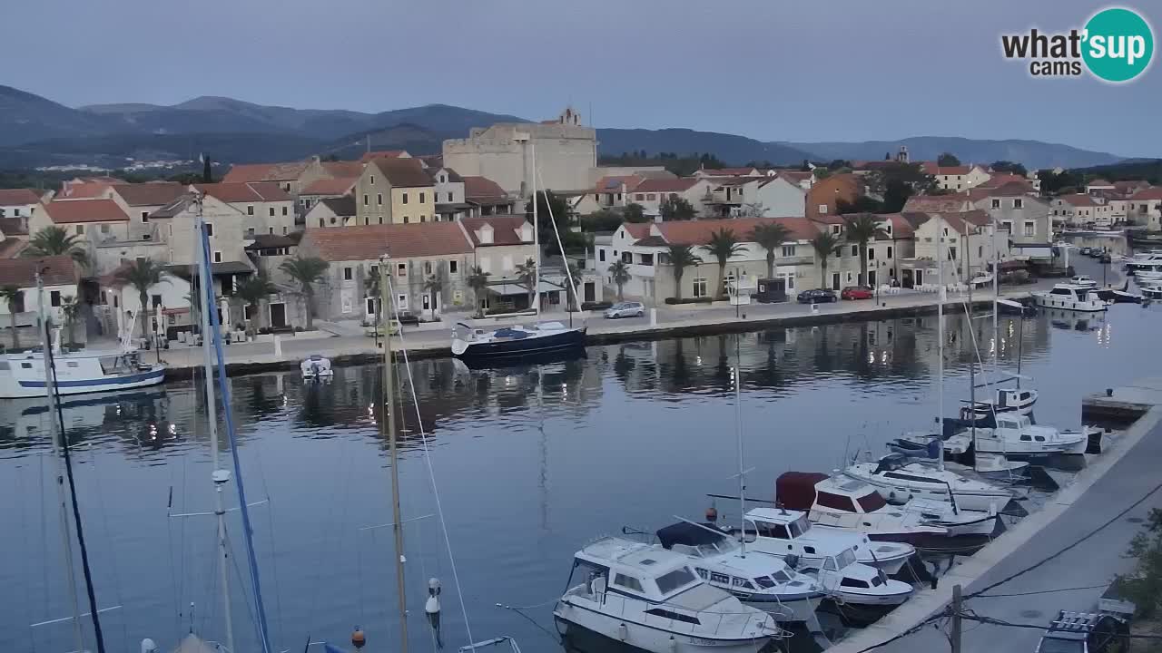 Webcam Vrboska marina | Hvar Insel | Dalmatien