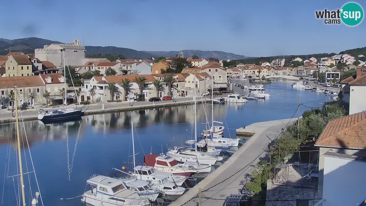 Livecam Hvar Vrboska marina | Île de Hvar | Dalmatia