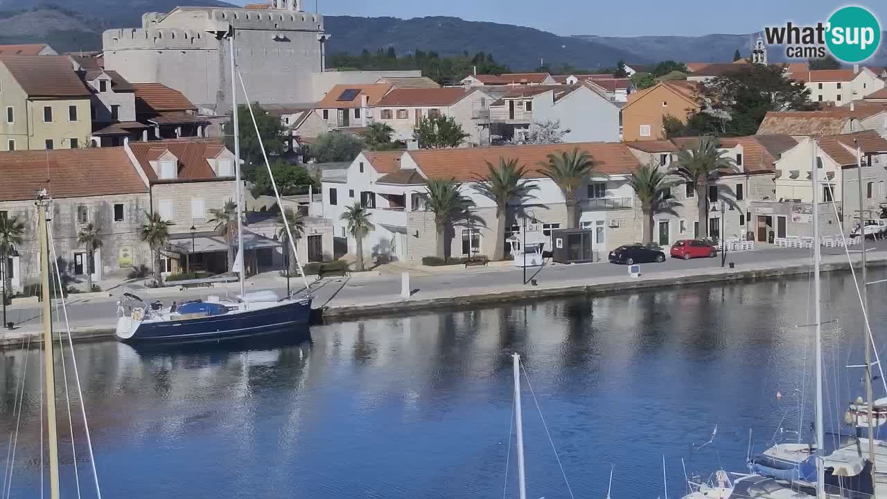Webcam Hvar Vrboska marina | Dalmazia