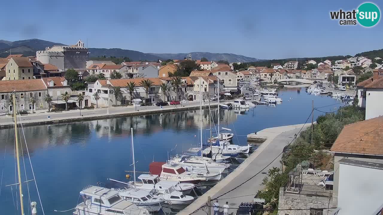 Webcam Vrboska marina | Hvar Insel | Dalmatien