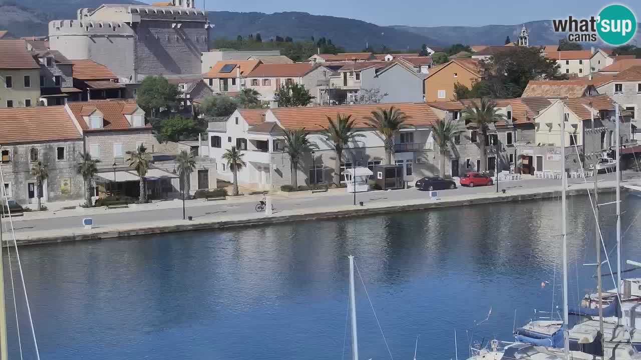 Webcam Vrboska marina | Hvar Insel | Dalmatien