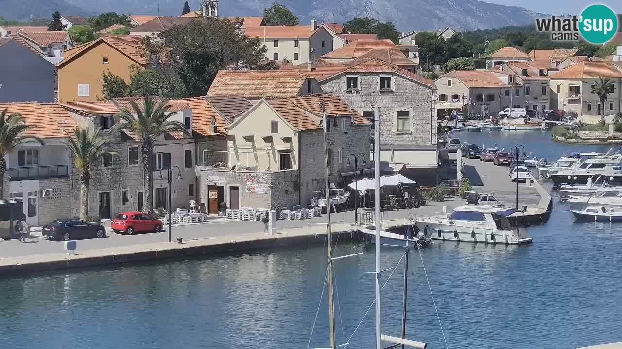Webcam Vrboska marina | Hvar Insel | Dalmatien