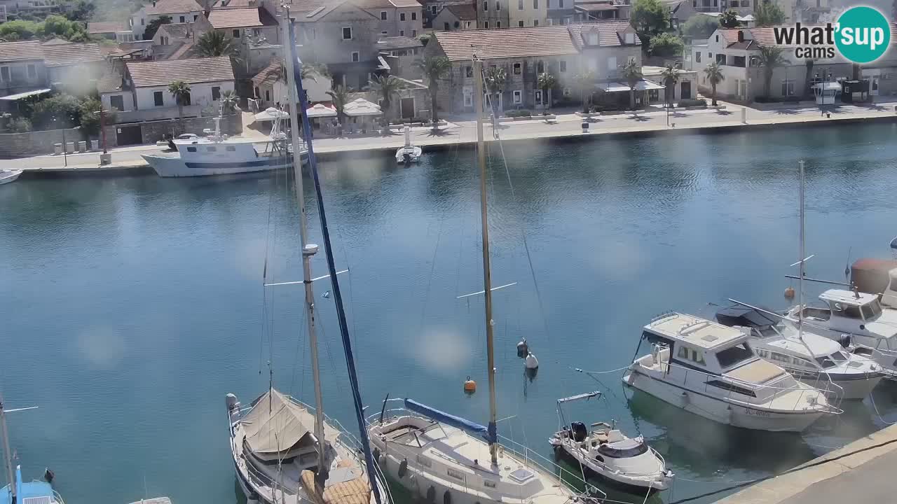 Livecam Vrboska marina | Hvar island | Dalmatia