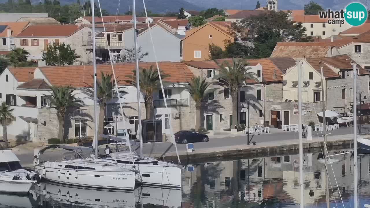 Webcam Hvar Vrboska marina | Dalmazia
