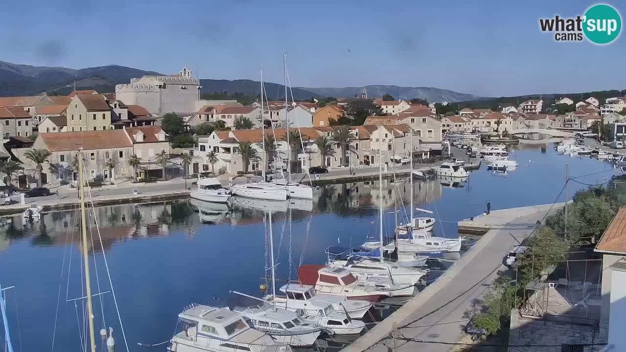 Webcam Hvar Vrboska marina | Dalmazia