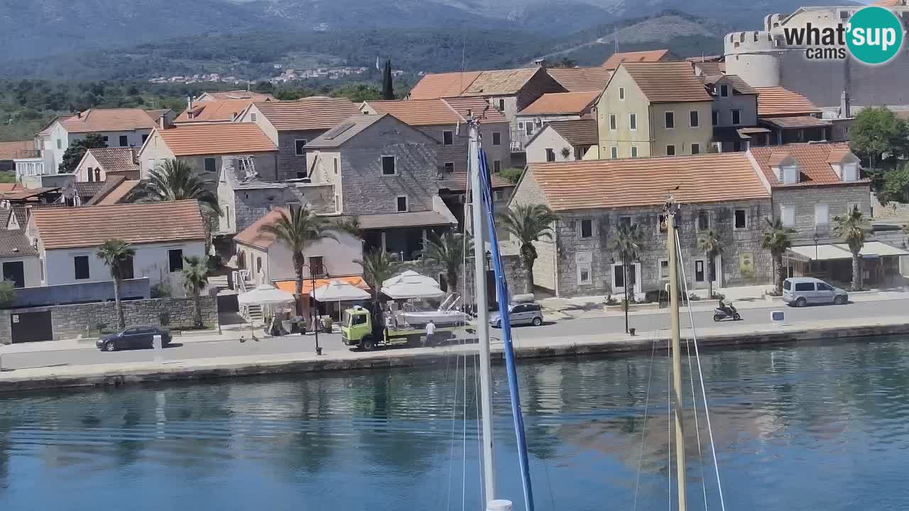 Webcam Hvar Vrboska marina | Dalmazia