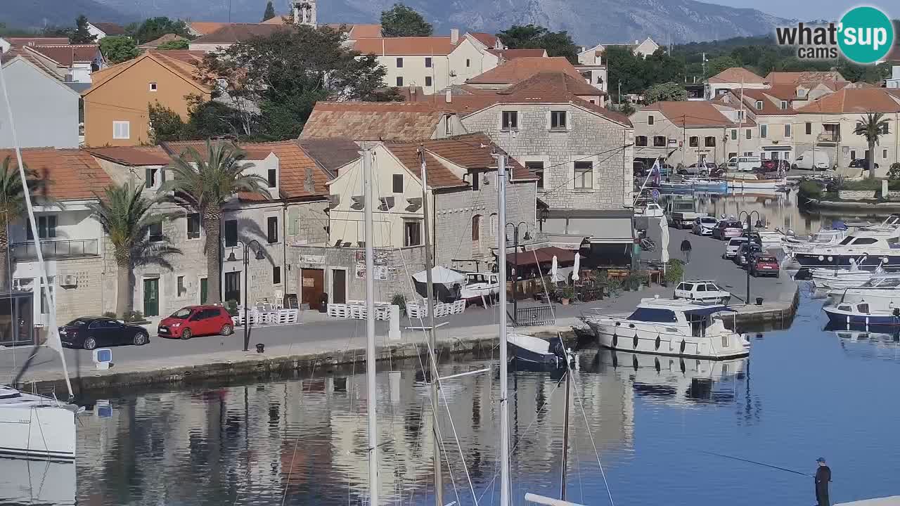 Livecam Hvar Vrboska marina | Île de Hvar | Dalmatia