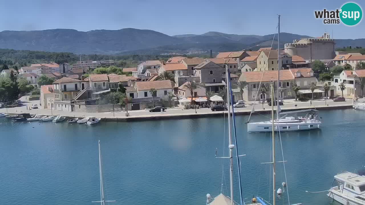 Webcam Hvar Vrboska marina | Dalmazia