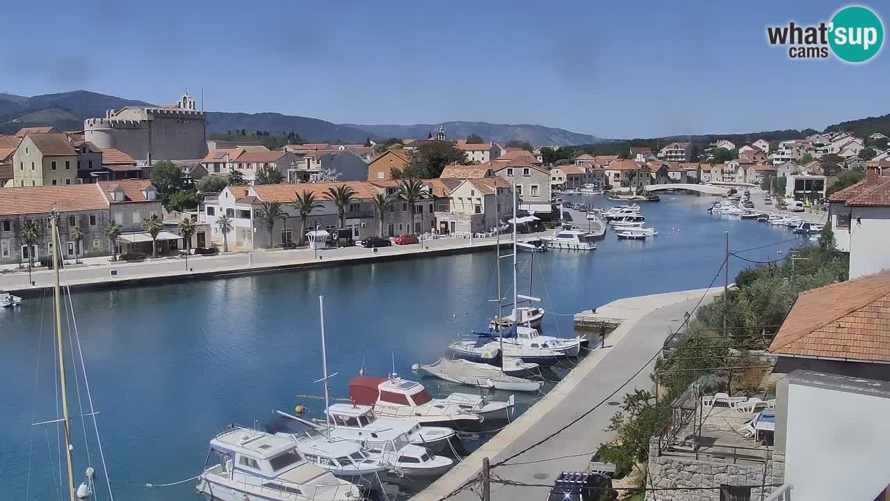 Livecam Vrboska marina | Hvar island | Dalmatia