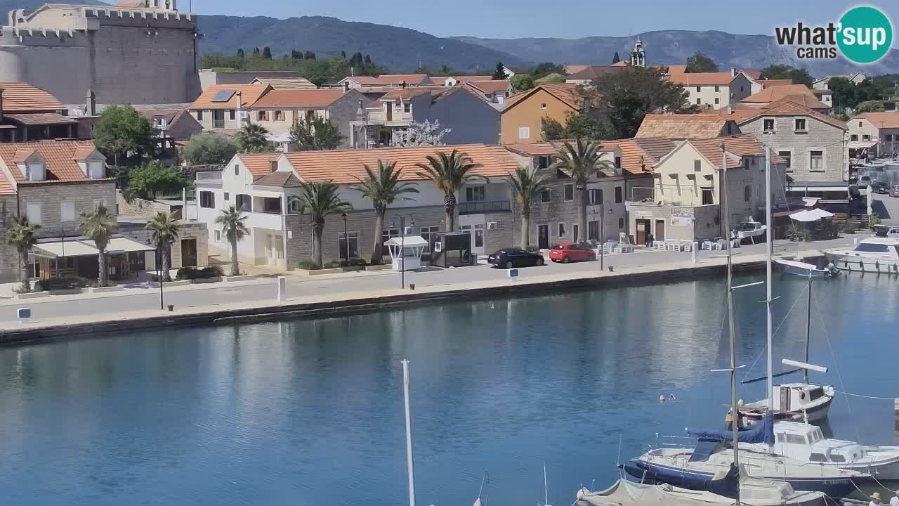 Livecam Vrboska marina | Hvar island | Dalmatia