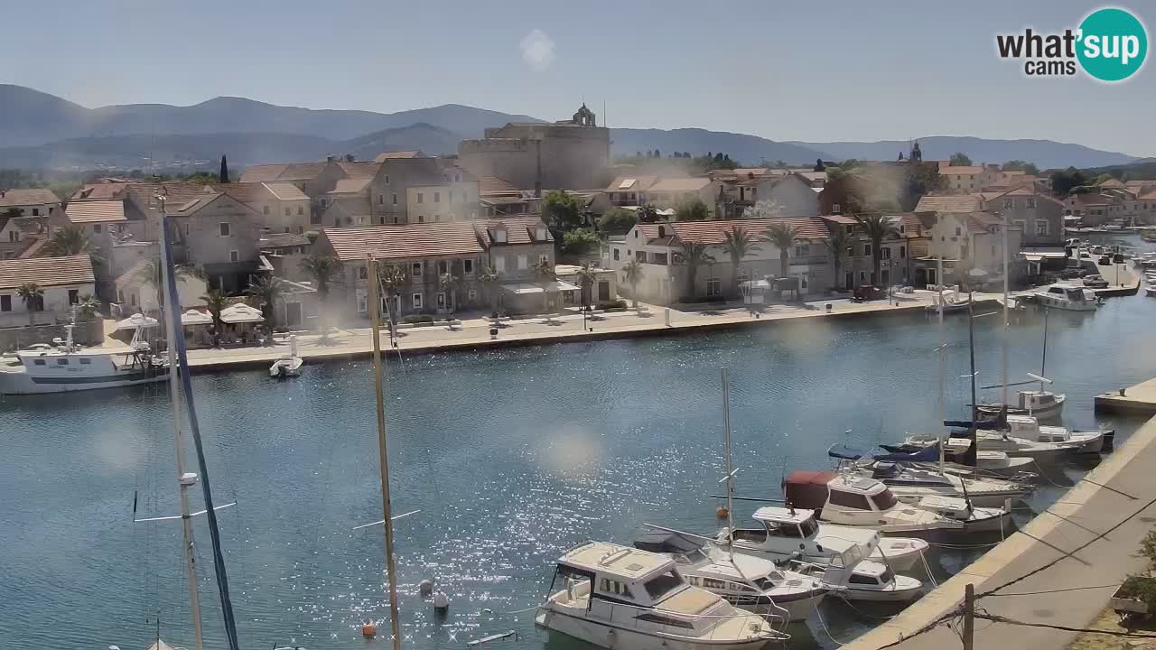 Webcam Vrboska marina | Hvar Insel | Dalmatien