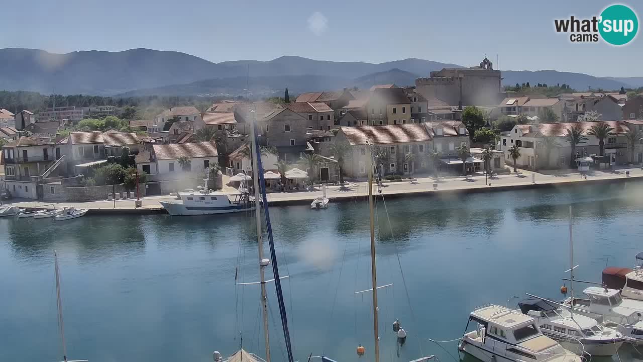 Web kamera Hvar Vrboska marina | otok Hvar | Dalmacija