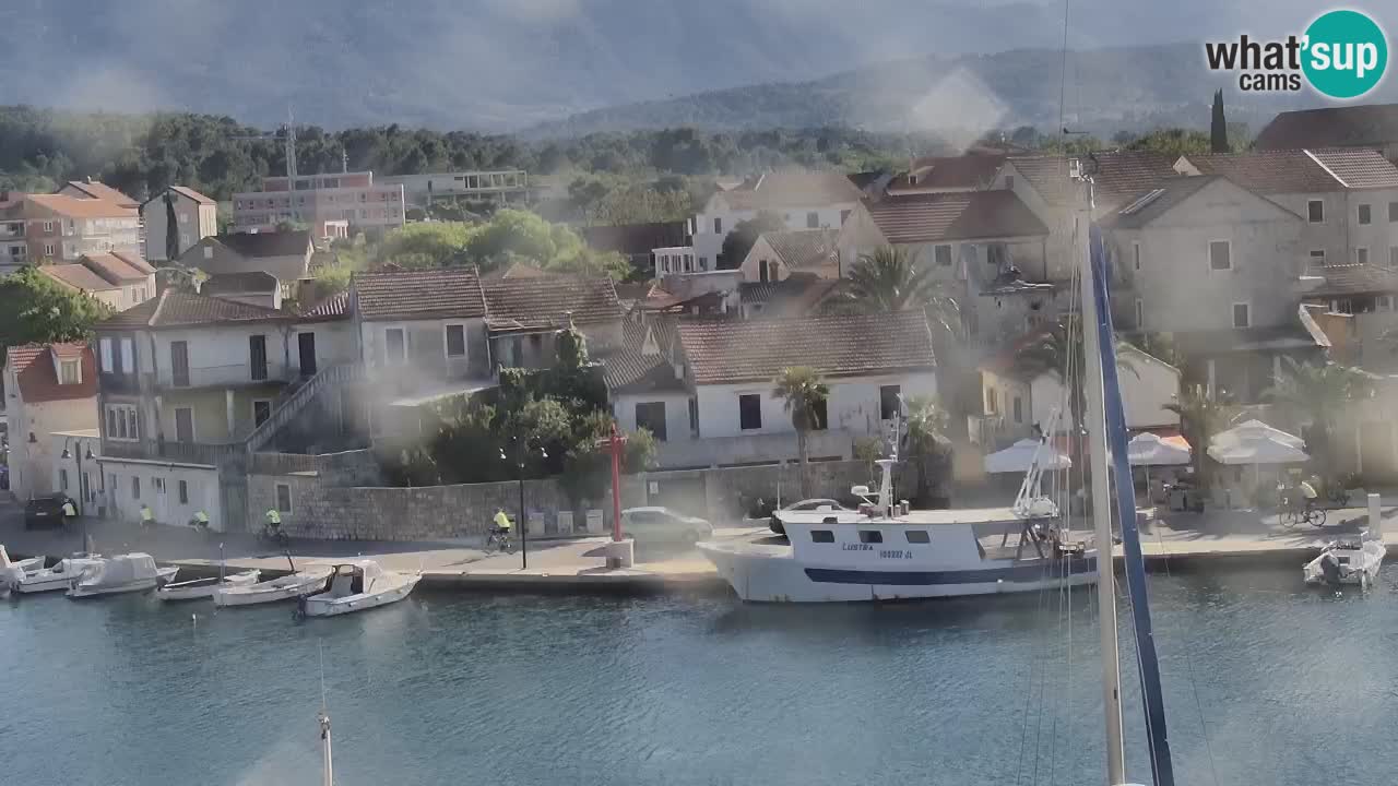 Webcam Hvar Vrboska marina | Dalmazia