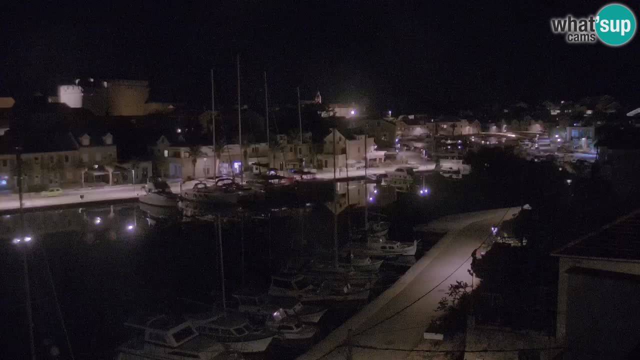Livecam Hvar Vrboska marina | Île de Hvar | Dalmatia
