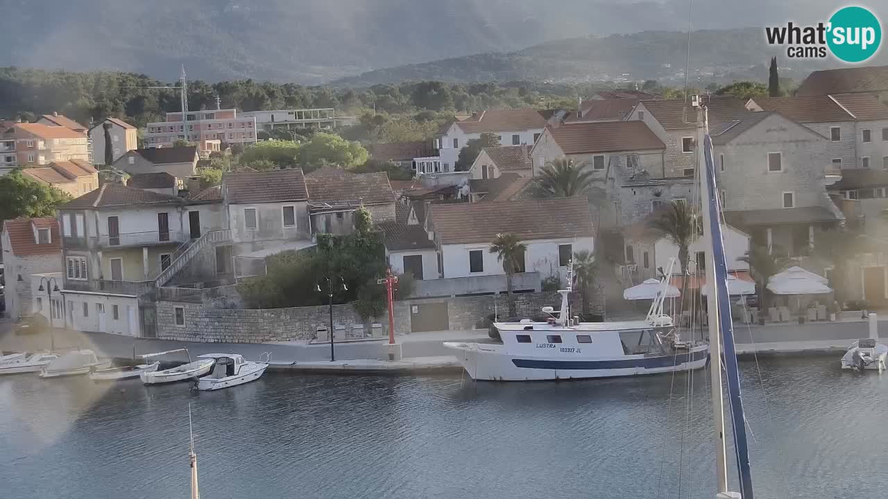 Webcam Hvar Vrboska marina | Dalmazia